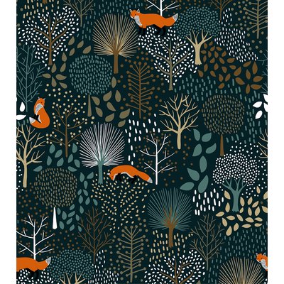 Papier peint renard M FOX LILIPINSO