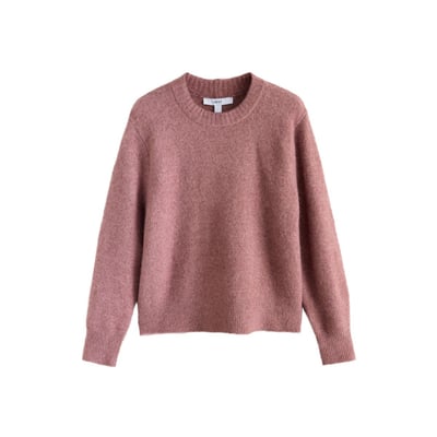 Pull ras du cou en maille à manches longues NEXT