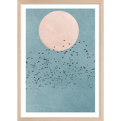 Affiche paysage Beauté du jour HEXOA