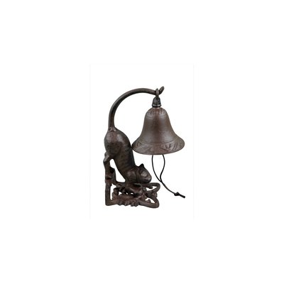 Cloche Chat Dos Fonte DECORATION D’AUTREFOIS