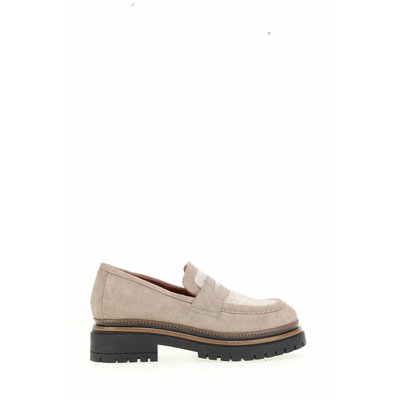 Mocassins en cuir suède et sherpa MJUS