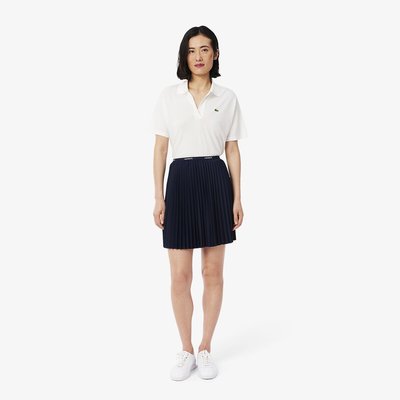 Jupe courte plissée LACOSTE