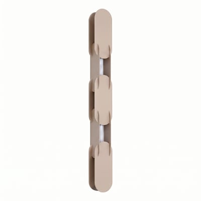 Applique murale Acier Taupe LED 1 Chain EDEN