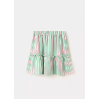 Jupe à rayures avec volants MANGO KIDS