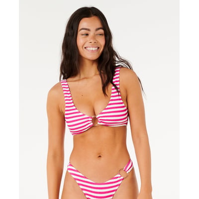 Haut de bikini ES VEDRA STRIPE CROP RIP CURL