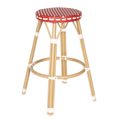 Tabouret de bar en rotin synthétique, BELLEVILLE OVIALA