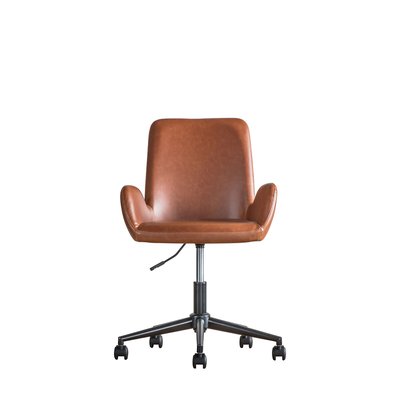 Bhiwani Faux Leather Office Chair SO'HOME