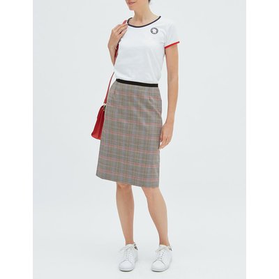 Jupe Rika en laine gris INES DE LA FRESSANGE PARIS
