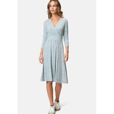 Robe en jersey avec effet cache-cœur ZERO