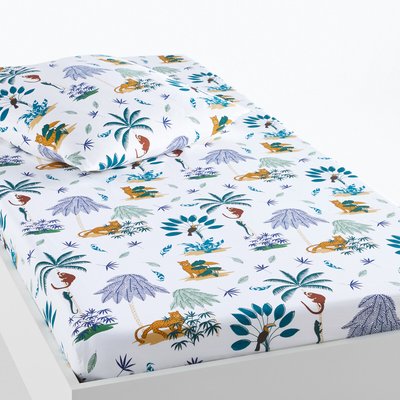 Drap-housse coton biologique, Petite Jungle LA REDOUTE INTERIEURS
