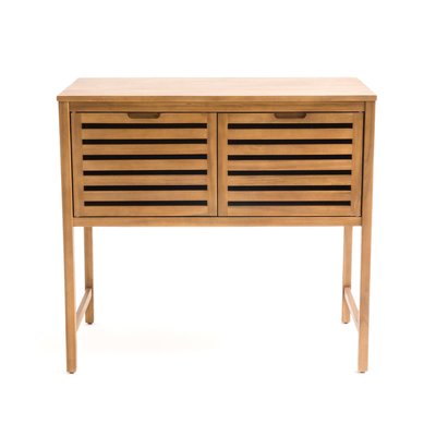 Haumea Acacia Bathroom Vanity Unit, L90cm LA REDOUTE INTERIEURS