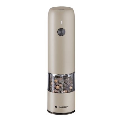 Moulin à poivre électrique USB Koln 14 cm gris ZASSENHAUS