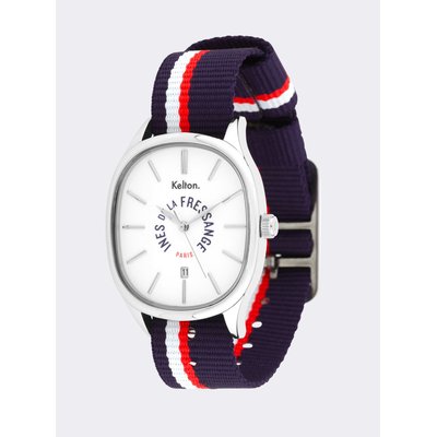 Montre Grande Colorama Sport navy Kelton x Ines de la Fressange Paris INES DE LA FRESSANGE PARIS