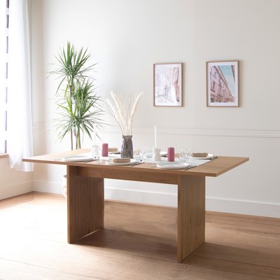 Table en bois rectangulaire, Alma, ALMA HAPPY GARDEN