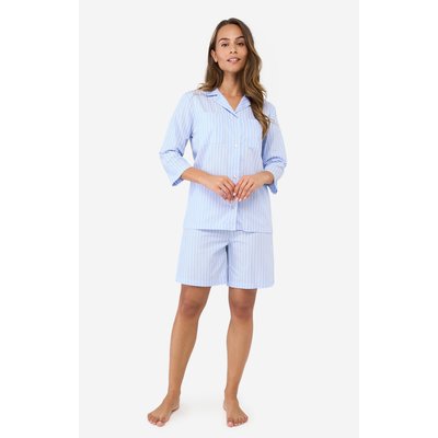 Pyjama court boutonné en coton imprimé Mona ARTHUR