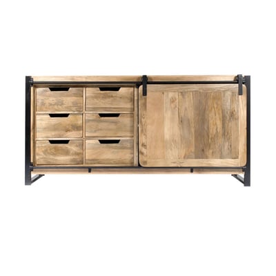 Buffet en bois de manguier NEW YORK MADE IN MEUBLES 