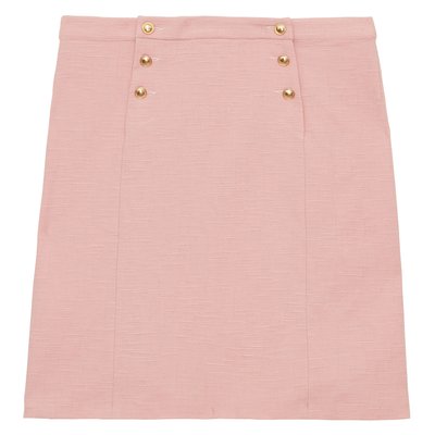 Jupe Edmonde en coton rose INES DE LA FRESSANGE PARIS