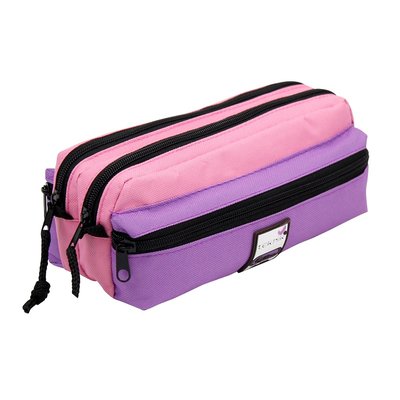 Trousse scolaire zippée 4 compartiments TEKNIK VIQUEL