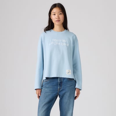 T-shirt graphique manche longue Vintage LEVI'S