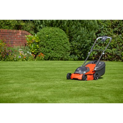 36V EasiStore 340R Rotary Cordless Lawnmower Kit FLYMO