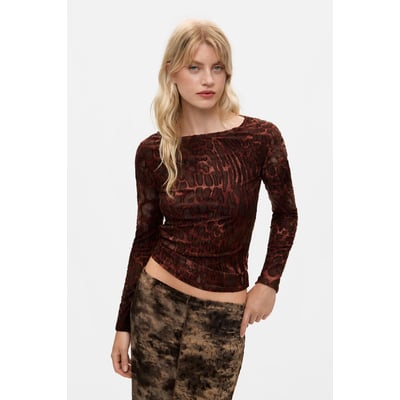 T-shirt floqué DESIGUAL