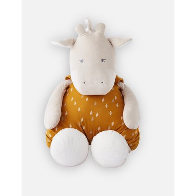Peluche large Tiga en veloudoux et mousseline de coton NOUKIE'S