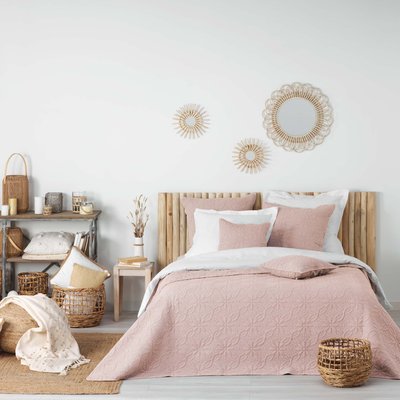 Couvre lit microfibre lave Florette DOUCEUR D'INTÉRIEUR