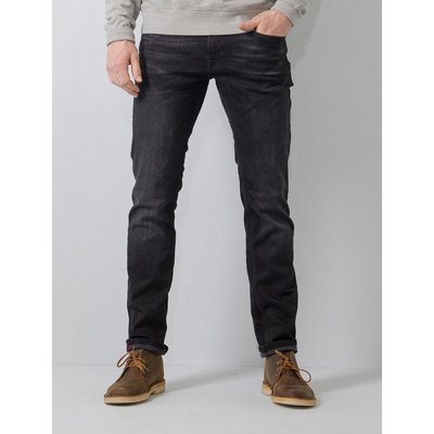 Jeans noir homme huile La Redoute