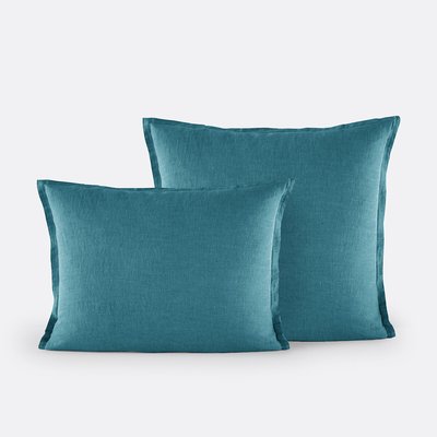 Linot Washed Linen Pillowcase LA REDOUTE INTERIEURS