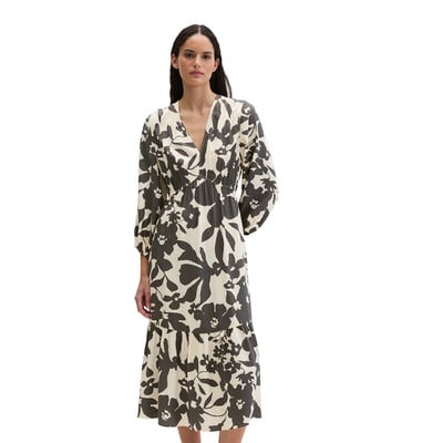 Robe imprimée flared en LENZING™ ECOVERO™ MARC O'POLO