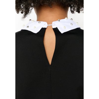 Robe droite avec col LOLALIZA