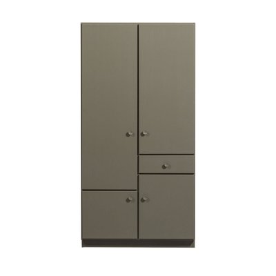 Armoire 4 portes 1 tiroir en bois H210cm - Alfie WOOOD
