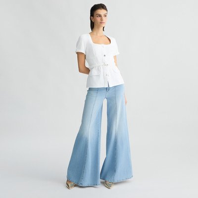 Jean super évasé à taille haute LIU JO