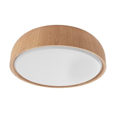 Plafonnier led salle de bain Tokio impression bois MILLUMINE