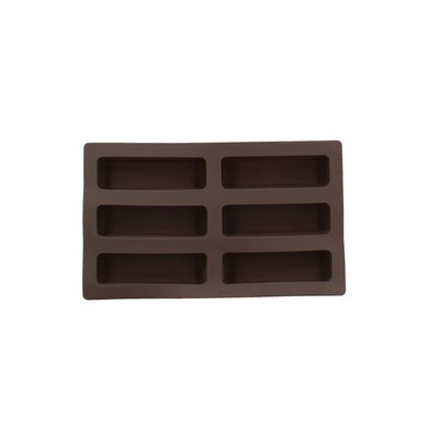 Moule à 6 financier en silicone MENASTYL