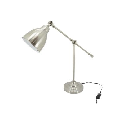 Lampe de bureau en acier brossé AUBRY GASPARD