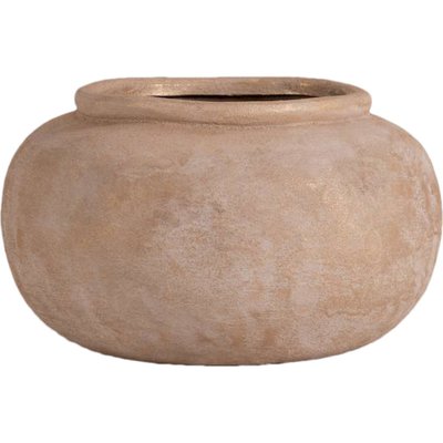 Vase décoratif terracotta  doré pour intérieur chaleureux RECOLLECTION