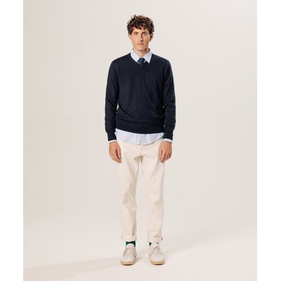 Pull col V en laine mérinos RODIER