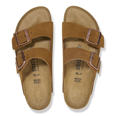 Mules de ante con doble correa Arizona BIRKENSTOCK