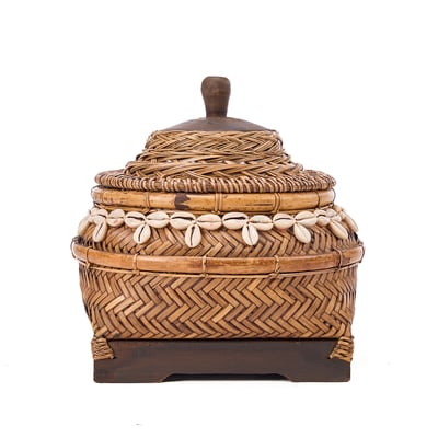 Panier de rangement en bambou  TREASURE BAZAR BIZAR