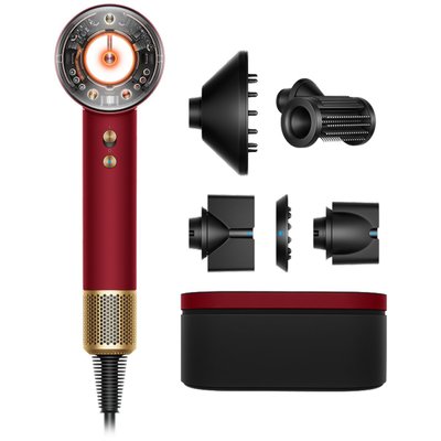 Sèche cheveux Supersonic Nural cheveux raides à ondulés Edition Rouge et Or, édition spéciale fête des mères DYSON