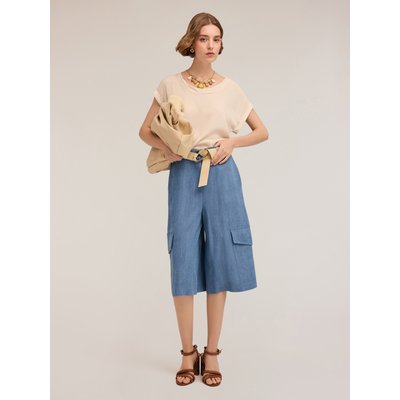 Blouse en crêpe de viscose MOTIVI