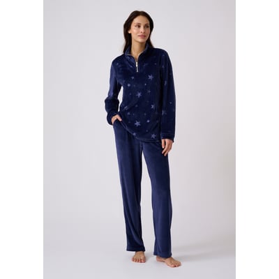 Pyjama Thermolactyl en velours côtelé et embossé DAMART