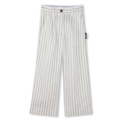 Pantalon rayé large DKNY