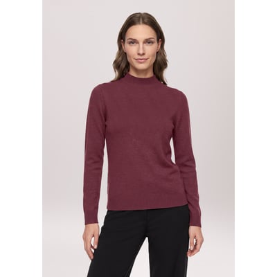 Pull en cachemire à col droit BETTY BARCLAY