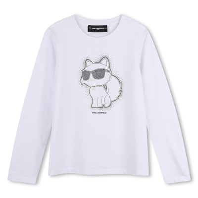 Tee-shirt manches longues KARL LAGERFELD KIDS