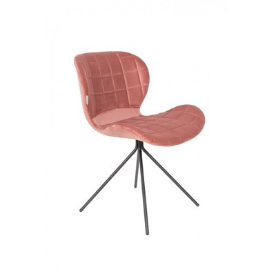 Chaise OMG velours ZUIVER