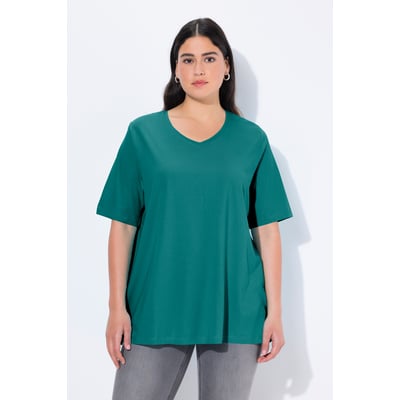 T-shirt V, ligne A, manches courtes ULLA POPKEN