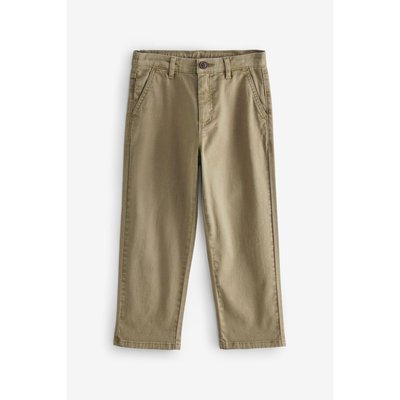 Pantalon chino délavé coupe classique NEXT