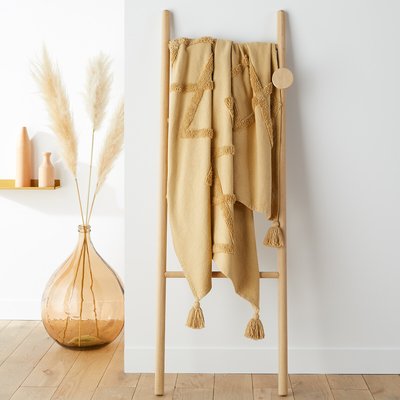 Plaid cotone tufté, Assap LA REDOUTE INTERIEURS